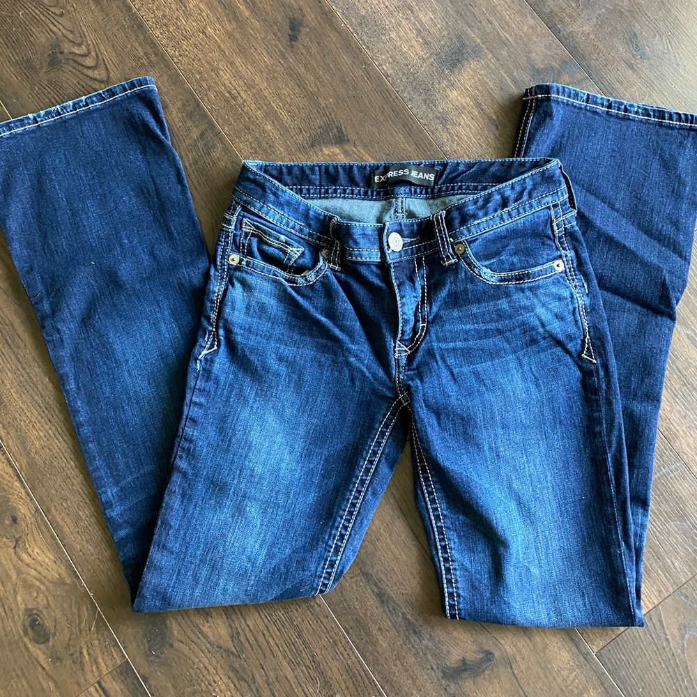 Express Stella Low rise Bootcut Jeans